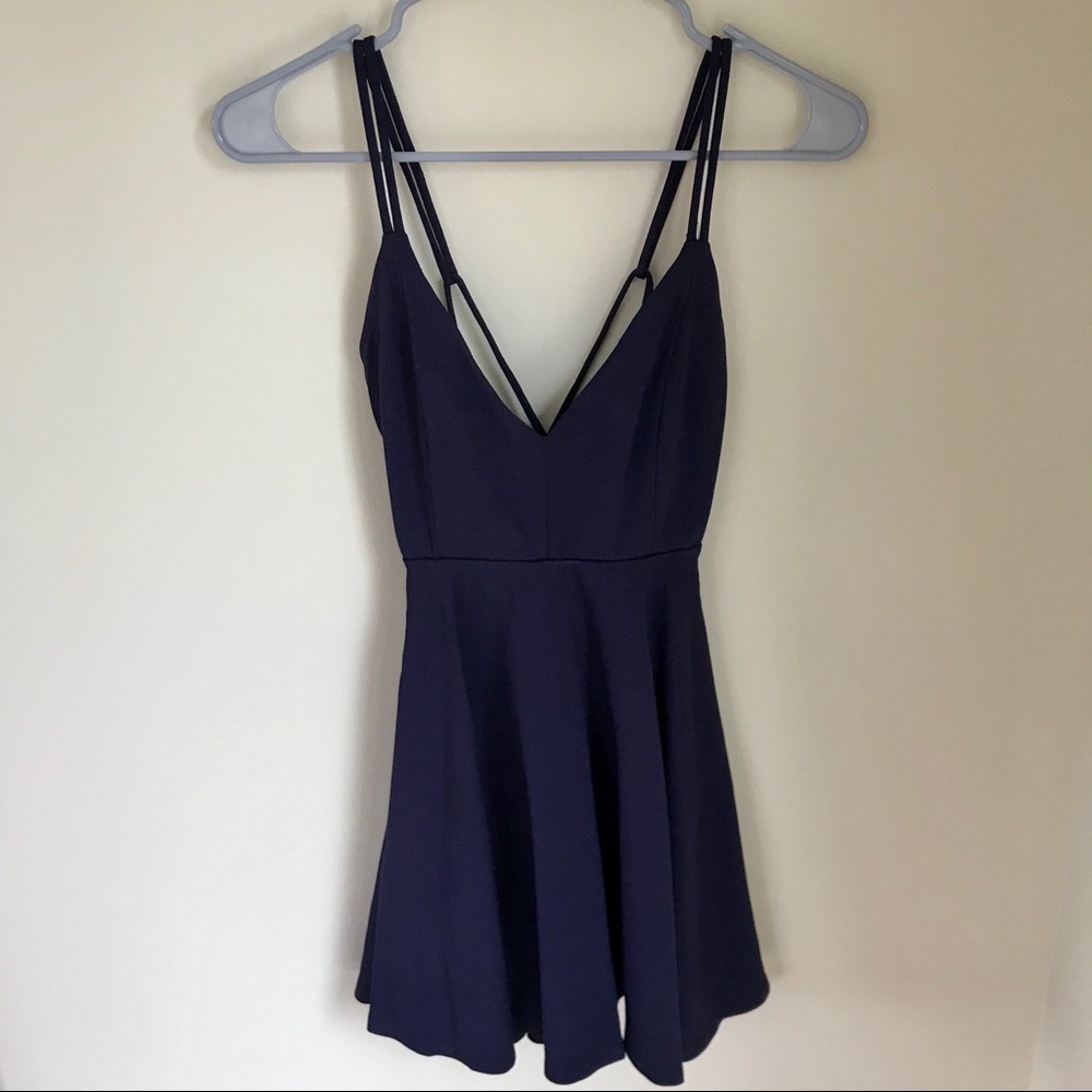 Windsor Navy Dress